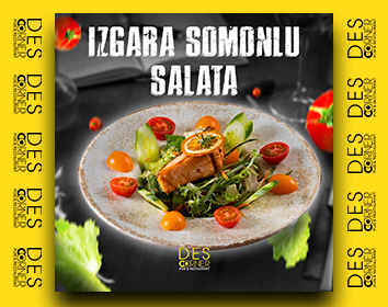 Izgara Somonlu Salata